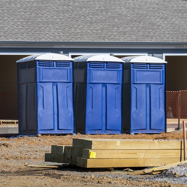 how do you ensure the portable toilets are secure and safe from vandalism during an event in Sandersville MS